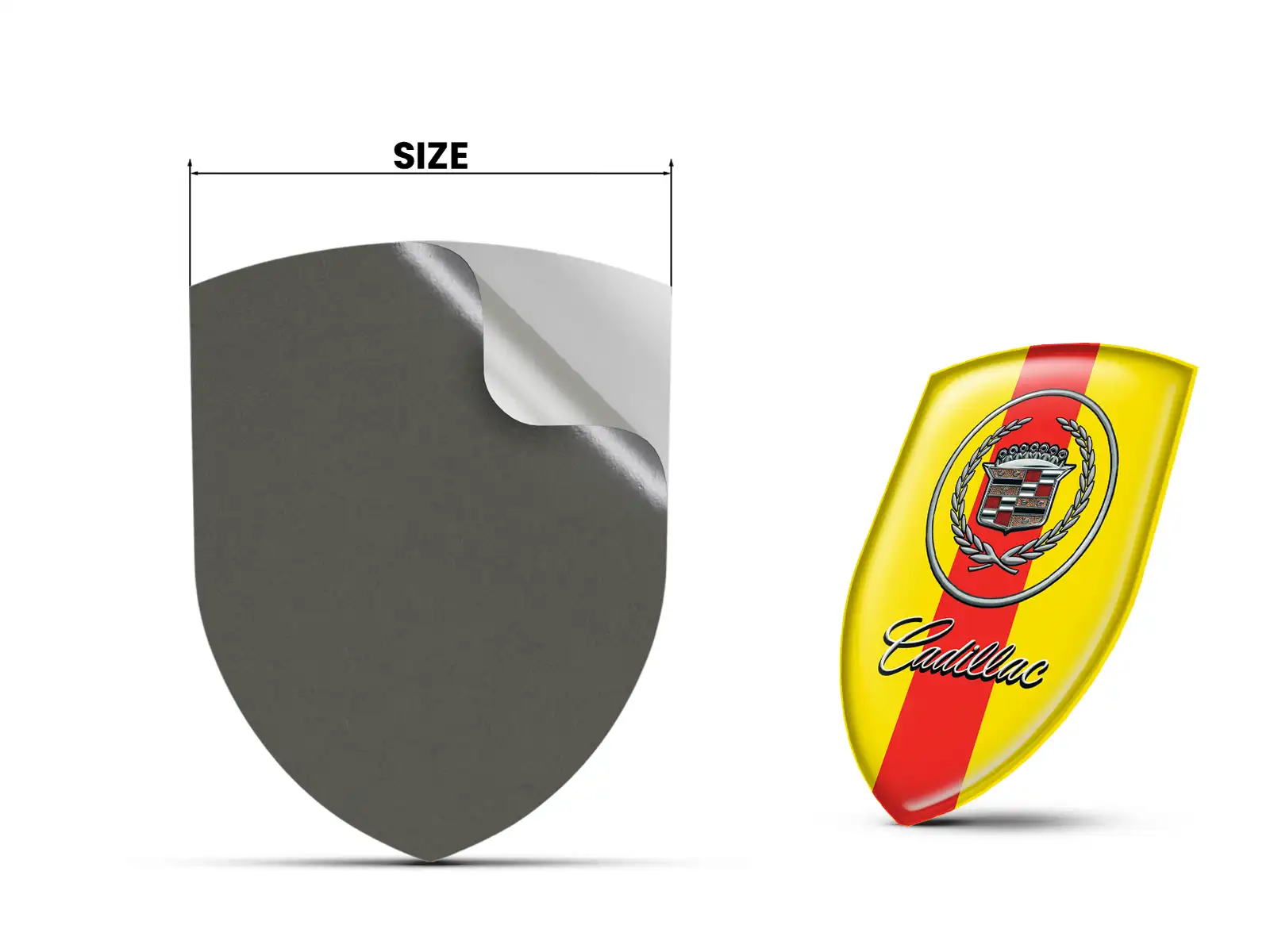Cadillac Domes Aufkleber Premium Edition Drift Domes Badge
